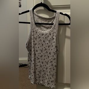 american eagle size M gray tank top